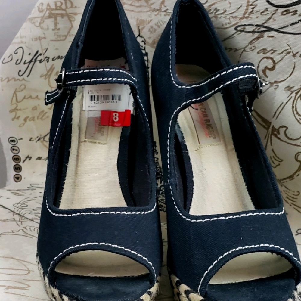 American Rag CIE 1984- Kali- Black High Heels